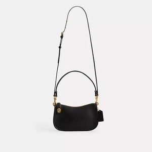 COACH CROSSBODY SWINGER BAG BLACK NWT PERFECT GIFT!